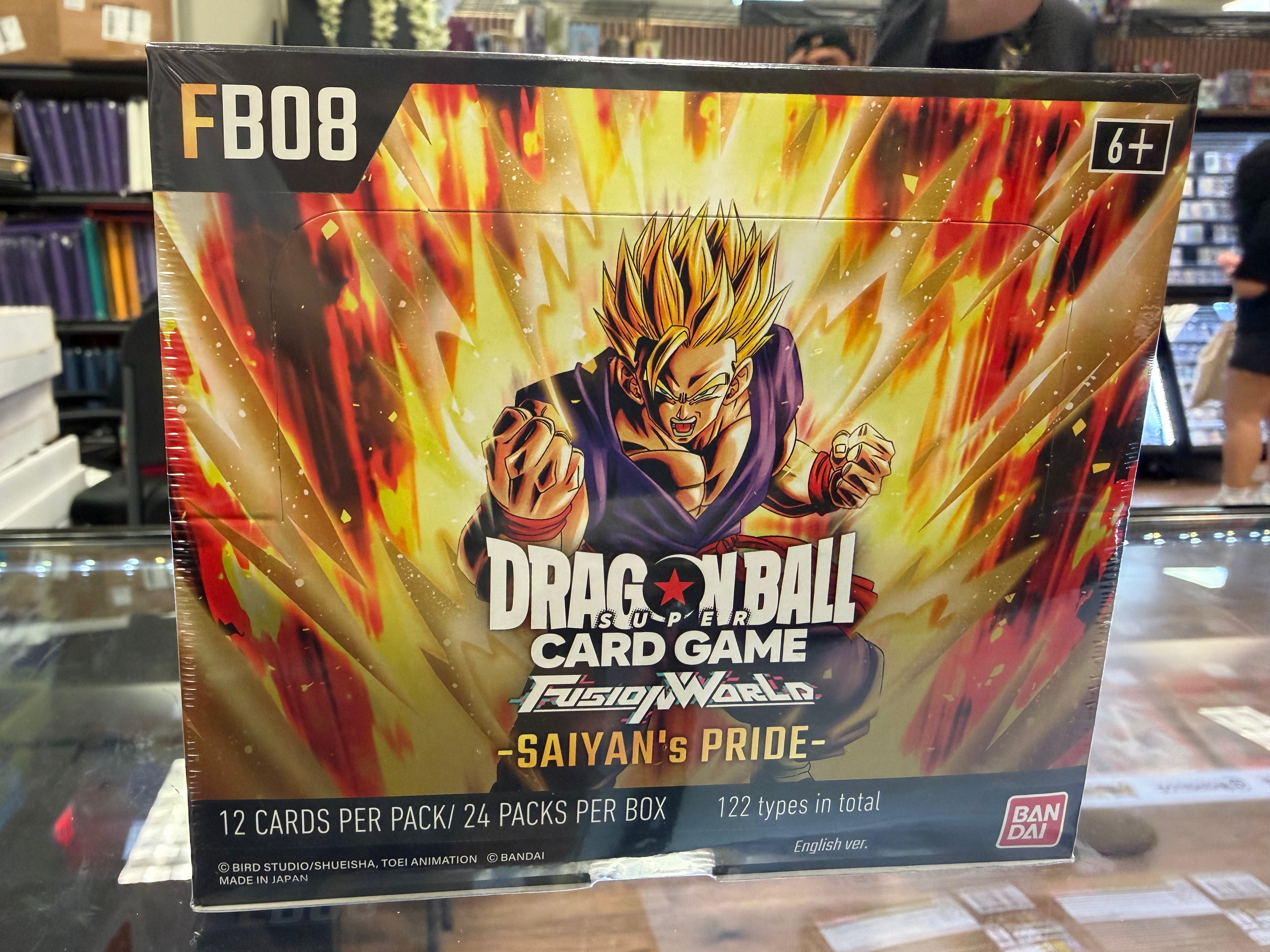 Saiyan's Pride - FB08 Booster Box